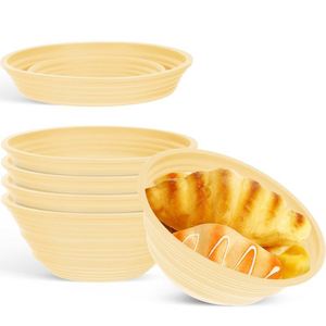 Mejor Kit de Fermentación para Panadería Casera: Tarro para Masa Madre, Molde para Hornear, Cestas y Tela para Pan, para Principiantes - Product Image 4