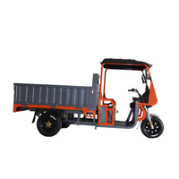 Tricycle à moteur à 3 roues de Chine, 1800W, capacité de charge de 1000 kg, motos électriques de fret pour adultes