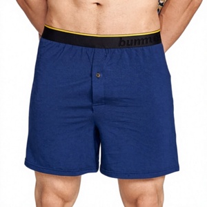 Men's Athletic Long Leg Breathable Mid-Rise <b>Boxer</b> Shorts Lightweight 100% Cotton Soft Knit Fabrics <b>Custom</b> Made Logo Direct - Product Image 4