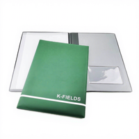Porte-documents en plastique A4 A5 de qualité supérieure, avec logo personnalisé, organiseur de véhicule avec clip pour papiers d'assurance et d'immatriculation automobile