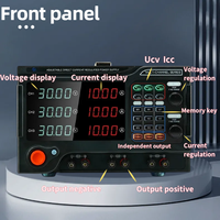 MYAMi 300W 30V 10A Alimentation cc à triple commutation Banc à trois canaux Alimentation cc réglable programmable de haute précision pour laboratoire