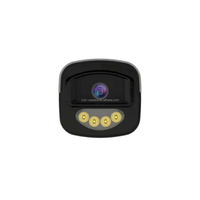 Caméra de surveillance IP bullet extérieure IP67 résistante aux intempéries P2P Colorvu 4MP PoE avec capteur CMOS, vision nocturne et détection de mouvement
