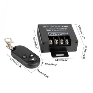 Interruptor de <span class=keywords><strong>Control</strong></span> remoto de atenuación de alta potencia, tira de luz <span class=keywords><strong>LED</strong></span> de un solo Color, 30A, <span class=keywords><strong>12V</strong></span> - Product Image 2