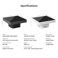 Sonoff Nspanel Pro : Panneau de Contrôle Intelligent pour Maison, Passerelle Zigbee 3.0, Contrôle de Scènes