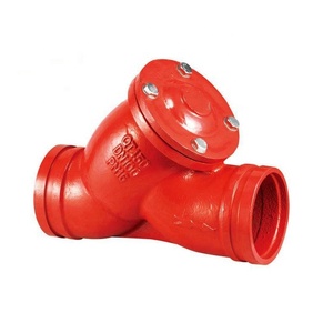 Filtre Y rainuré pour lutte contre l'incendie DN50-200 en acier inoxydable 316 avec extrémités à brides 0,3-2,5 MPA - Product Image 2