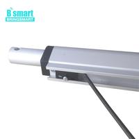 Actionneur linéaire BringSmart TGA-X 12 pouces 300 mm, moteur CC 12V-48V, charge 900N, vitesse personnalisée 5-80 mm/s, course réglable manuellement
