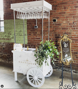 Gran oferta de carrito de cumpleaños de PVC, fabricante de carrito de champán para eventos de fiesta para decoración de bodas con <span class=keywords><strong>la</strong></span> <span class=keywords><strong>palabra</strong></span> champán - Product Image 5