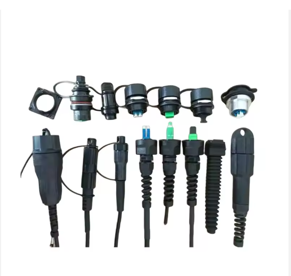 Factory Price LC IP67 Waterproof Fiber Connector for FTTA Singlemode Duplex Cable for Outdoor and Indoor Use