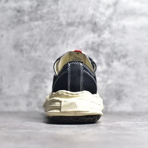 Chaussures décontractées tendance, basses, noires, rétro, en toile, style sport - Product Image 5