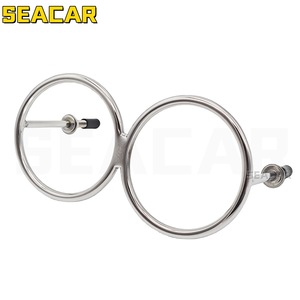 Seacar Stainless Steel Double Cup Holder Rack For Boat Marine RV <b>Interior</b> <b>Accessory</b> - Product Image 4