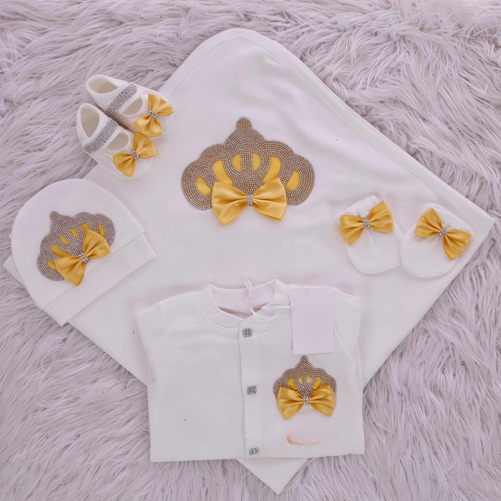 Couronne dorée citron