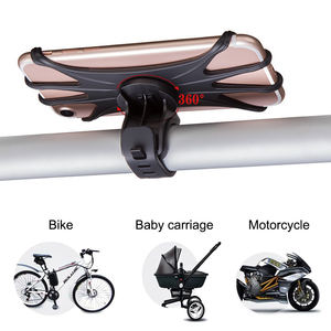 <span class=keywords><strong>Soporte</strong></span> Universal Flexible de Silicona para Teléfono de Bicicleta con Rotación de 360 Grados <span class=keywords><strong>Soporte</strong></span> Universal para Teléfono Móvil para Motocicleta y Ciclismo - Product Image 5