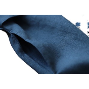 Giapponese artistico abito <span class=keywords><strong>di</strong></span> <span class=keywords><strong>lino</strong></span> <span class=keywords><strong>di</strong></span> cotone per le donne primavera autunno lunga <span class=keywords><strong>camicia</strong></span> con risvolto Midi con bottone Casual modello solido - Product Image 5