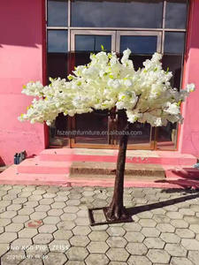 Flor de Sakura árbol otros decorativo FLORES PLANTAS alto Artificial blanco <span class=keywords><strong>Wisteria</strong></span> Árbol de la flor cereza - Product Image 2