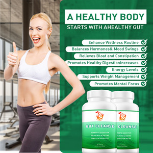 Suplemento Limpiador de Intestinos Más Vendido con Magnesio y Polvo de Menta, Cápsulas Dietéticas para Limpiar el Sistema Digestivo - Product Image 5