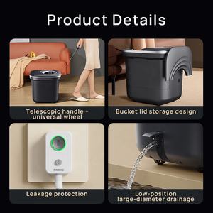 Masajeador Eléctrico Portátil para Pies <span class=keywords><strong>con</strong></span> Pantalla LCD, 5 Modos Inteligentes y Baño de Masaje <span class=keywords><strong>con</strong></span> Bolsas de Aire, Cubeta para Spa de Pies - Product Image 3