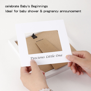 Quadro de Exibição para Imagem de Ultrassom de Bebê, MDF Ecológico e Durável, Placa de Anúncio de Gravidez - Product Image 3