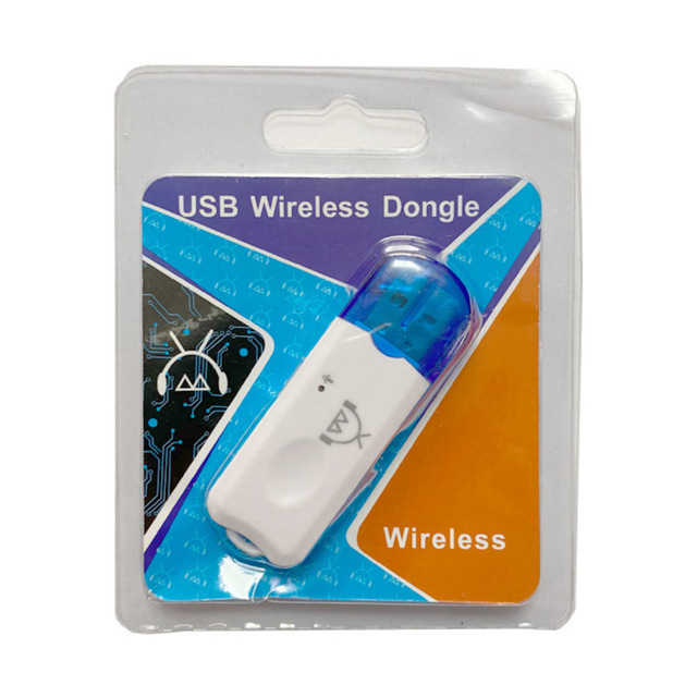 USB BT 5.3 Adapter Audio Receiver Wireless Car Music Dongle Blue Cap Design for Car Home Stereo