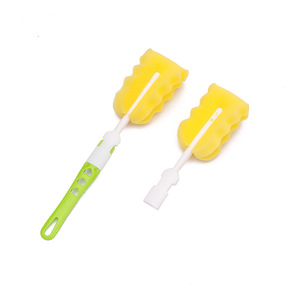 Cepillo de limpieza para biberones Aixin con cabezal reemplazable para biberones y tazas, colores mixtos, material plástico. - Product Image 4