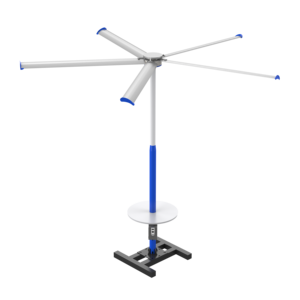 <span class=keywords><strong>Ventilateur</strong></span> <span class=keywords><strong>Colonne</strong></span> Industriel Grand Format 4.0m OEM ODM 8100 m³/min 0.75kW Moteur à Aimant Permanent Faible Bruit 40dB Refroidissement Extérieur - Product Image 1