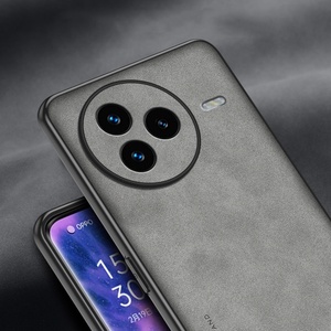 Funda de teléfono de hombre de negocios de lujo para Xiaomi Civi 5 Pro 5G 6,55 "piel de oveja lente todo incluido funda trasera a prueba de golpes - Product Image 2