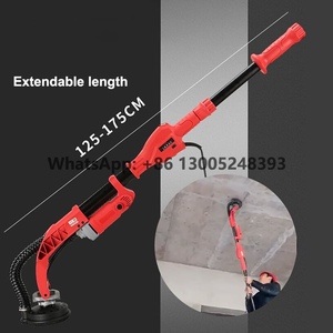 Outils de ponçage électriques portables de 125mm <span class=keywords><strong>Ponceuse</strong></span> électrique à long manche pour cloison sèche pour le meulage de mur de chaux de mastic de ciment de béton - Product Image 6