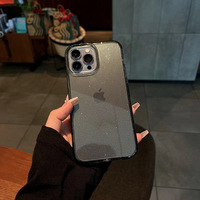 Funda Brillante para Teléfono iPhone 16 15 14 13 12, Diseño de Lujo con Pedrería para APPLE Pro Max, Estilo Brillante y Reluciente de TPU