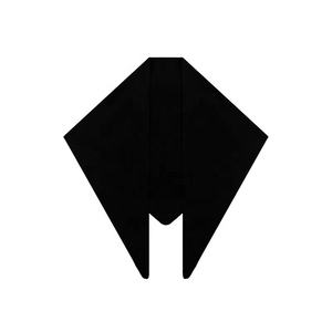 شال منسوج للخريف والشتاء 60 * ، وشاح نسائي عالي الجودة من الصوف ، شال منسوج بمثلث كبير مزدوج الاستخدام - Product Image 5