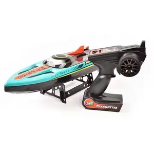 <span class=keywords><strong>Bateau</strong></span> de course vert 2,4 GHz haute vitesse 50 km/h, étanche, <span class=keywords><strong>rechargeable</strong></span>, prêt à l'emploi, modèle électrique, télécommande radio, <span class=keywords><strong>bateau</strong></span> de pêche RC - Product Image 3