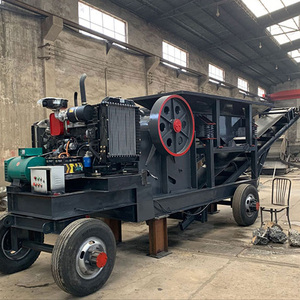 Diesel Powered Small Jaw Crusher <b>Machine</b> for <b>Mining</b> Quarry Rock Crushing Equipment - Product Image 5