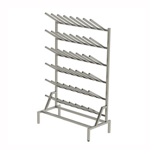 JH-Mech Kệ Trưng Bày Giày Giá Đỡ Bốt Bằng Thép Không Gỉ Đứng Tự Do Một Mặt Linh Hoạt Tùy Chỉnh - Product Image 4