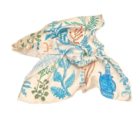 Europese patroon polyester digitaal bedrukte bandana sjaal hotel decoratieve sjaal vakantie fotografie bijpassende vierkante sjaal