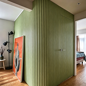 Puerta Interior Oculta de Madera sin Marco, Moderna y Personalizada, Eficiente Energéticamente, con Acabado <span class=keywords><strong>Invisible</strong></span> para Proyectos de Renovación de Interiores de Viviendas - Product Image 3