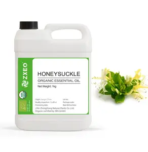 Organic Certified Honeysuckle Essential Oil Manufacturer and Bulk Suppliers Pure and Natural Organic Oils Wholesale India