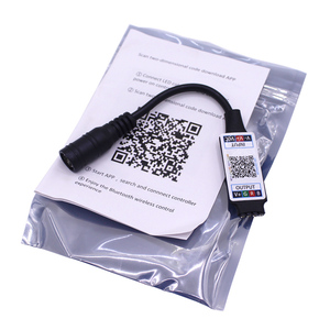 Mini không dây cho Bluetooth <span class=keywords><strong>RGB</strong></span> điều khiển cho dải ánh sáng 4-kênh DC 5-24V 3528 5050 LED Strip của nhãn hiệu hàng ngày điện thoại thông minh - Product Image 4