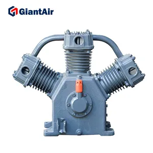 GiantAir-gran oferta Compresor de aire de pistón para uso en minería pequeña, cabezal de bomba de aire W1.85 W2.85 W3.27