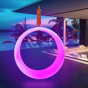 Event Decor Glowing Plastic Led <strong>Patio</strong> <strong>Swing</strong> - Product Image 6