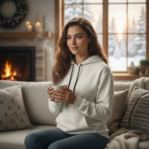 Felpa con cappuccio donna DKB alta qualità 3D ricamato Top Top felpa taglia unica peso leggero per l'inverno - Product Image 2