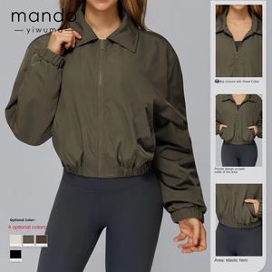 แจ็กเก็ตผ้าโพลีเอสเตอร์100% สำหรับผู้หญิงแจ็กเก็ตเดินป่ากลางแจ้งฝนสำหรับฤดูหนาว - Product Image 3