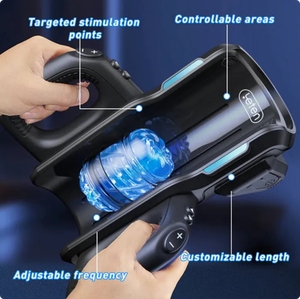 Masturbador Masculino Automático Power King 12 Veces/s, Juguete Sexual con Movimiento de Empuje Manos Libres, con Soporte para Teléfono, Máquina Sexual <span class=keywords><strong>El</strong></span>éctrica para Adultos para Hombres - Product Image 4