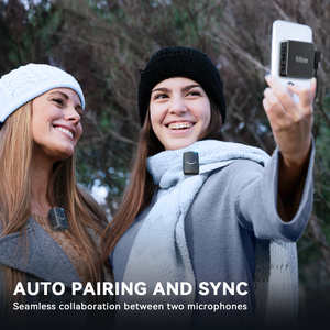 <span class=keywords><strong>Fifine</strong></span> M9ไมโครโฟนไร้สาย, 1ลาก2น้ำหนักเบาไมโครโฟนไร้สาย <span class=keywords><strong>USB</strong></span> มินิไมโครโฟนแบบพกพาสำหรับบันทึก - Product Image 5