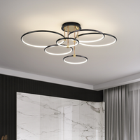 Lustre LED pour la décoration de la maison, éclairage intérieur pour chambre à coucher, bureau, enfants, salon, luminaires, lampe moderne, lustres