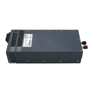 Catu daya CE Rohs 1200w 12v 100 Amp daya tinggi 100A 200/260VAC catu daya 1200w dengan lampu led dan Kamera CCTV