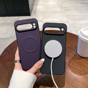Funda trasera de cuero con textura de fibra de carbono mate para Google <span class=keywords><strong>Pixel</strong></span> 11 10 9 Pro XL / 11 10 9 8 <span class=keywords><strong>7</strong></span> 6 Pro / 9a 8a 7a 6a 5a 4a 3a / 3 4 XL - Product Image 4