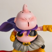 Figurine d'art artistique sculptée en résine époxy Dragon Ball Z Buu Boxer Angel, objet de collection anime, décoration de Noël pour la maison