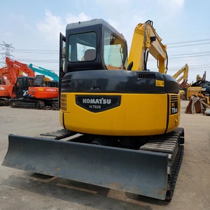 Mini-excavatrice sur chenilles Komatsu PC78US à rotation zéro, 7 tonnes, modèles PC78US-6, PC78US-8, PC78US-10, PC78US-11, hydraulique - Product Image 5