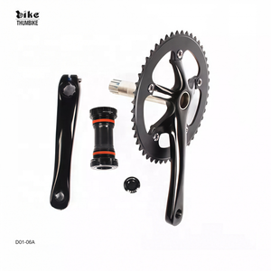 Pédalier RAYMAX Hollowtech à vitesse unique avec technologie d'axe creux pour vélos de route, plateaux en alliage d'aluminium Al-6061-T6 - Product Image 4