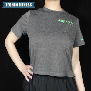 Customized Logo High Quality Cross Fit <strong>T</strong> <strong>Shirt</strong> Gym Sport <strong>Fast</strong> <strong>Dry</strong> Cotton <strong>T</strong>-<strong>shirt</strong> for Men and Women