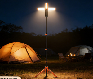 5ft Tripod Stand <b>Rechargeable</b> Camping Lantern 8000mAh Magnetic <b>LED</b> <b>Work</b> <b>Light</b> 1500LM with Remote, Portable Outdoor Tent <b>Light</b> - Product Image 2