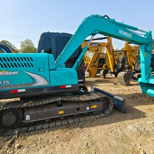 Modèle 2021 de l'excavatrice Kobelco SK75/SK55 utilisée par Offre Spéciale composants de moteur et de pompe de 6.8 tonnes en stock - Product Image 2